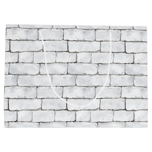 White Bricks Groot Cadeauzakje (Achterkant)