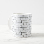 White Bricks Koffiemok (Voorkant links)
