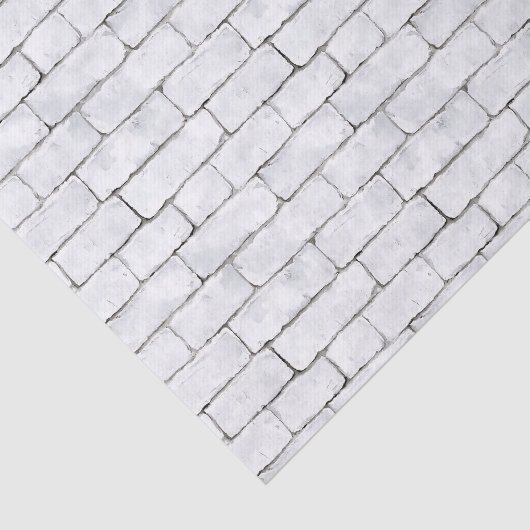 White Bricks Tissuepapier (Detail)