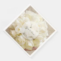 White Bridal Wedding Flower Bouquet