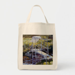 White Bridge door John Tæman Tote Bag