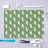 White Brontosaurus Dinosaurs Print Tissuepapier (Craft)