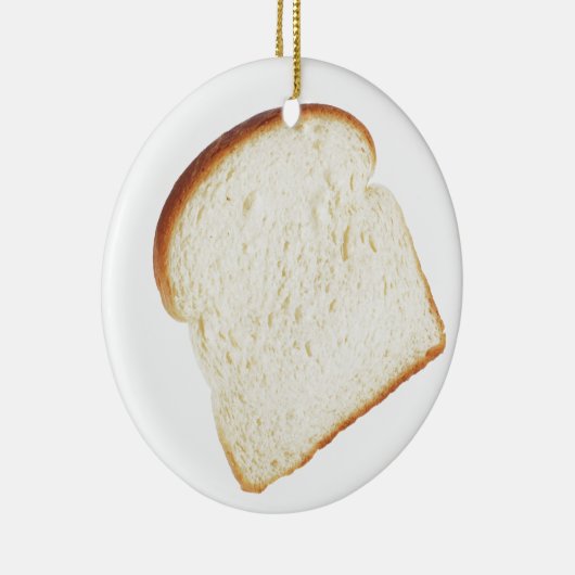 White Brood Keramisch Ornament (Rechts)