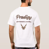 White/Brown Pradigy T-shirt (Achterkant)