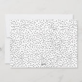 White Brush Script Gelukkig Nieuwjaar Foto Feestdagenkaart (Achterkant)