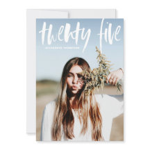 White Brush Typografie 2024 Foto Afstuderen