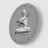 White Buddha Statue Grote Klok (Hoek)