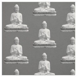 White Buddha Statue Stof