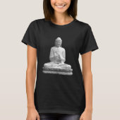 White Buddha Statue T-shirt (Voorkant)