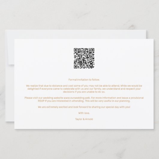 White Budget Fancy Minimalist Branches 2 Photos (Achterkant)