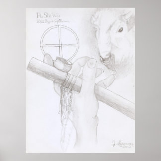 White Buffalo Calf Woman Poster