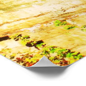 White Buffalo Cliff Art Poster (Hoek)