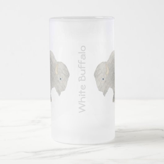 White Buffalo Drinkware Matglas Bierpul (Center)
