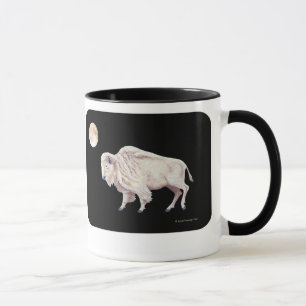 White Buffalo Full Moon Design Mok