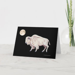 White Buffalo Full Moon Kaart