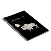 White Buffalo Full Moon Notitieboek (Rechterzijde)
