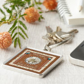 White Buffalo - Gebed & Overvloed Sleutelhanger (Zijkant)