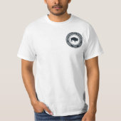 White Buffalo Mannen in openlucht Waarde Shirt (Voorkant)