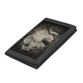 "White Buffalo" original art Drievoud Portemonnee