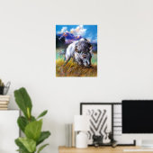 White Buffalo Poster (Thuiskantoor)