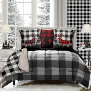 White Buffalo Pset Woodland Forest Red BP Stag Kussen