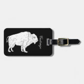 White Buffalo Thunder_Cove Bagagelabel (Voorkant horizontaal)