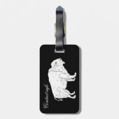 White Buffalo Thunder_Cove Bagagelabel (Achterkant verticaal)