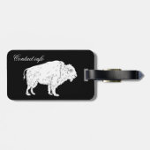 White Buffalo Thunder_Cove Bagagelabel (Achterkant horizontaal)