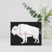 White Buffalo Thunder_Cove Briefkaart (Staand voorkant)