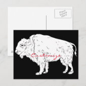 White Buffalo Thunder_Cove Briefkaart (Voorkant / Achterkant)