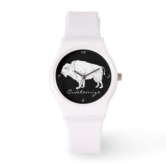White Buffalo Thunder_Cove Horloge (Voorkant)