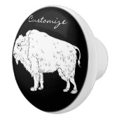 White Buffalo Thunder_Cove Keramische Knop (Rechts)