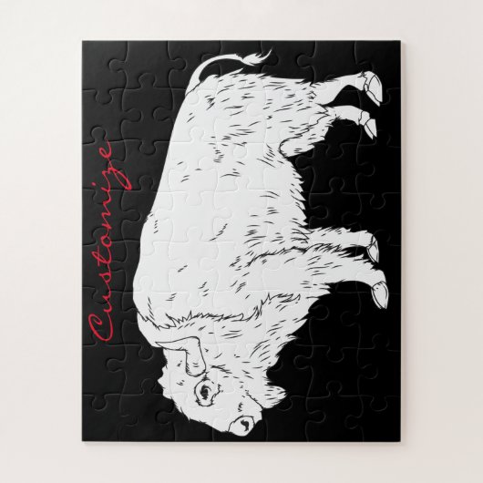 White Buffalo Thunder_Cove Legpuzzel (Verticaal)