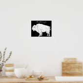 White Buffalo Thunder_Cove Poster (Keuken)