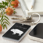 White Buffalo Thunder_Cove Sleutelhanger (Voorkant Rechts)