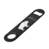 White Buffalo Thunder_Cove Speed Flessenopener (Voorkant Gekanteld)