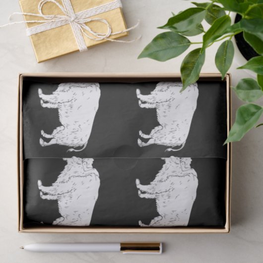 White Buffalo Thunder_Cove Tissuepapier (Geschenk)