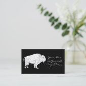 White Buffalo Thunder_Cove Visitekaartje (Staand voorkant)