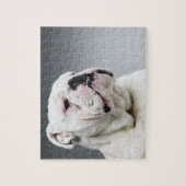 White Bull Dog Legpuzzel (Verticaal)