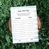 White Bunny Blue raadt hun Kaart van het dijgspel