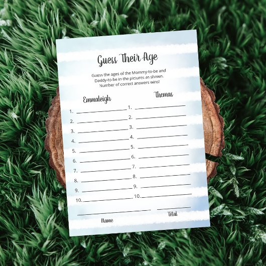 White Bunny Blue raadt hun Kaart van het dijgspel