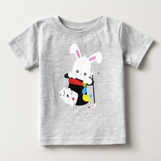 White Bunny, Rabbit, Magic Trick, Magic Wand, Pet (Voorkant)