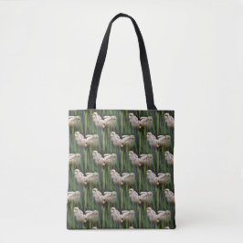 White Bunny Rabbit Tote Bag