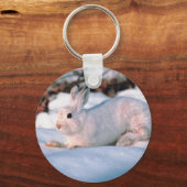White Bunny Sleutelhanger (Voorkant)