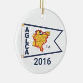 White Burgee (2016) keramisch Ornament (Rechts)