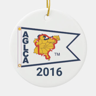 White Burgee (2016) keramisch Ornament