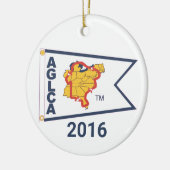 White Burgee (2016) keramisch Ornament (Links)