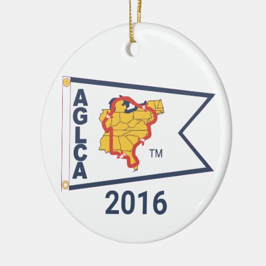White Burgee (2016) keramisch Ornament (Links)