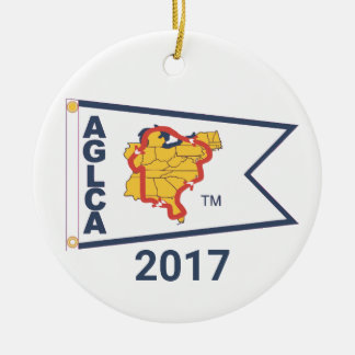 White Burgee (2017) keramisch Ornament