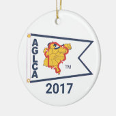 White Burgee (2017) keramisch Ornament (Links)